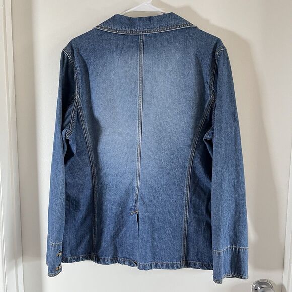 Faded Glory 1972 Special Edition Denim Jacket Womens XLarge Blue Jean - Picture 2 of 9